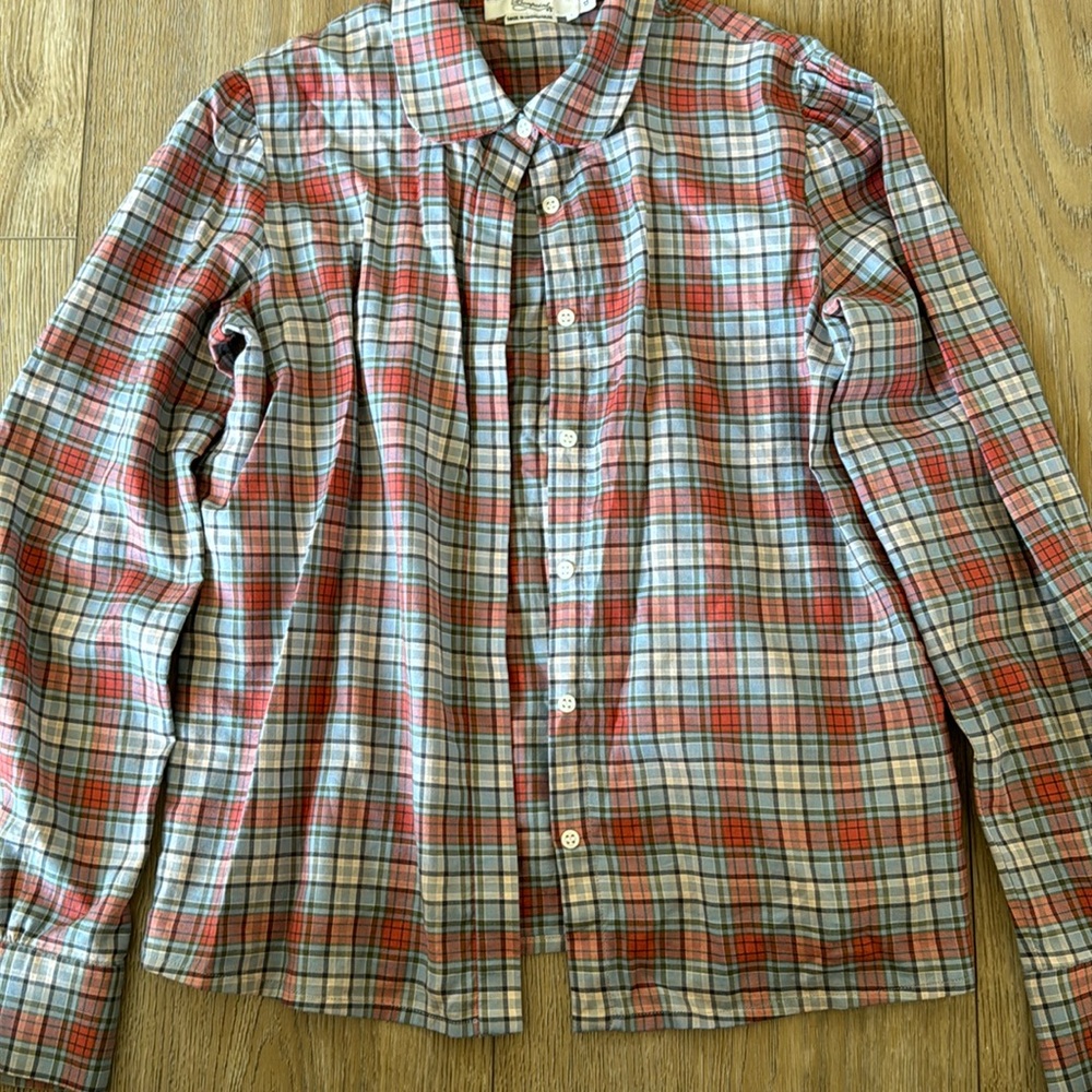 Bonpoint plaid top